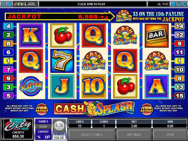 Слот «Cash Splash 5 Reel» в казино Вавада: веселье с очень крупными выигрышами!